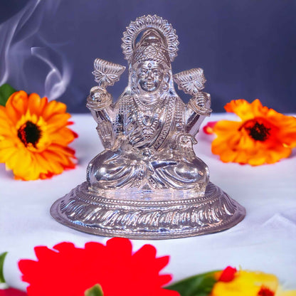 Premium Silver Laxmi Ji Murti - Jauhari Jewellers