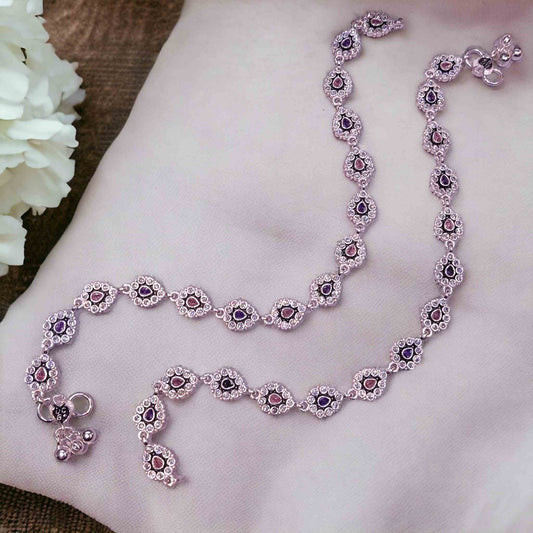 Premium Silver Payal for Women - Jauhari Jewellers
