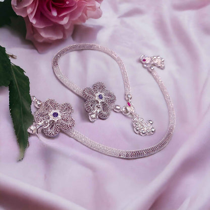 Premium Silver Payal for Women - Jauhari Jewellers