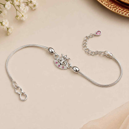 Silver Trishul Rakhi for Raksha Bandhan
