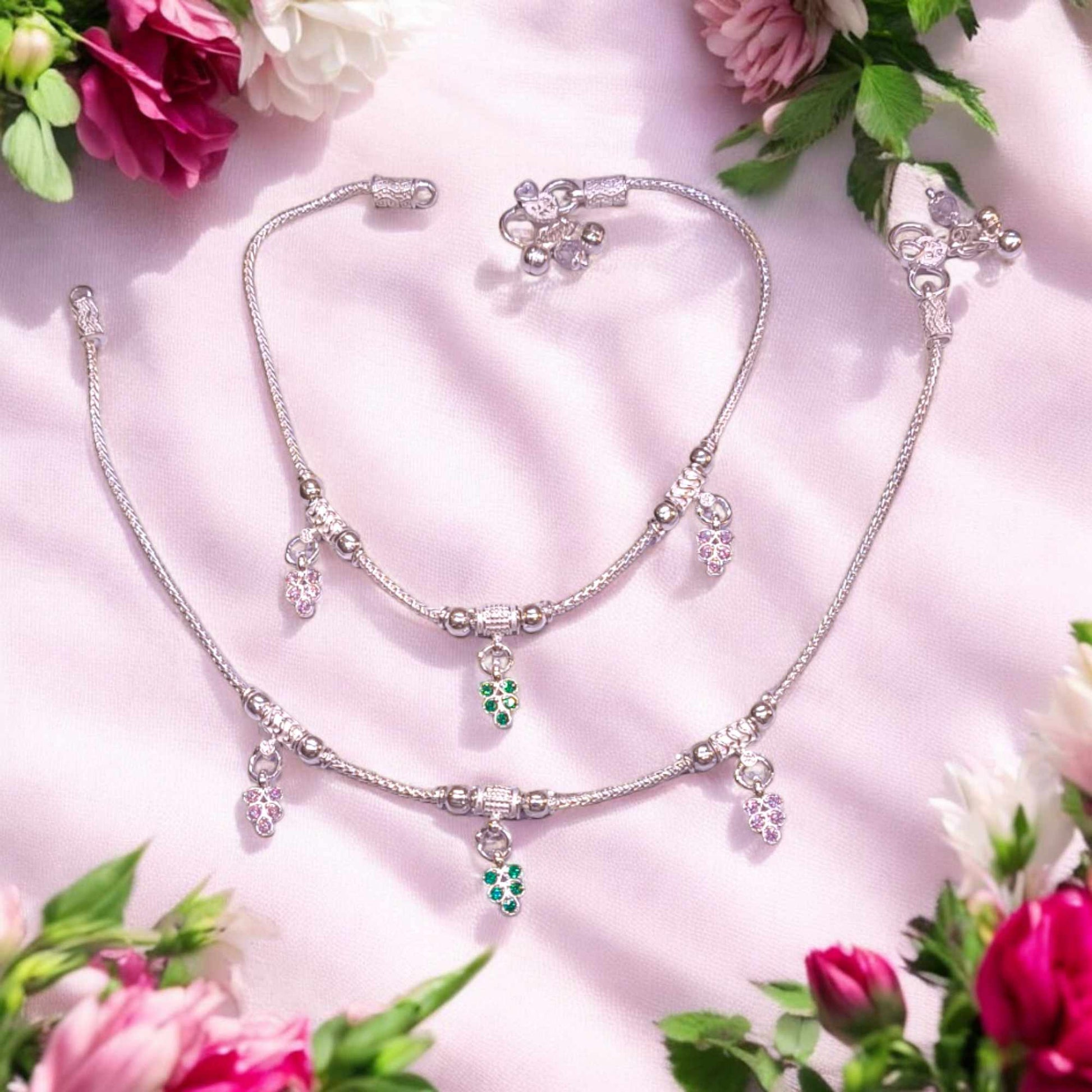 Silver payal for daily use