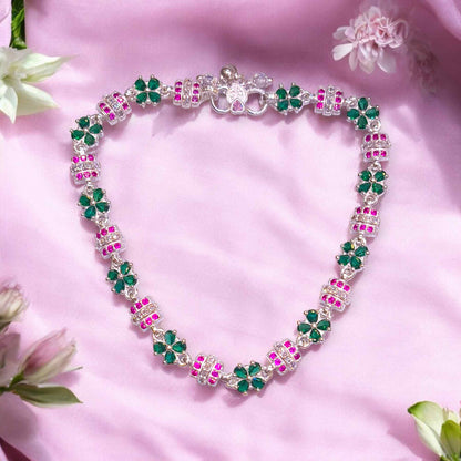 Silver payal for women