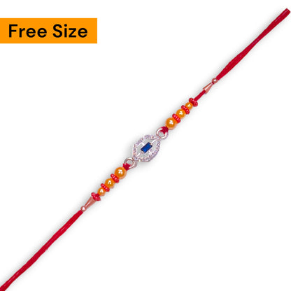 Silver rakhi for kids