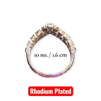 Silver ring for her