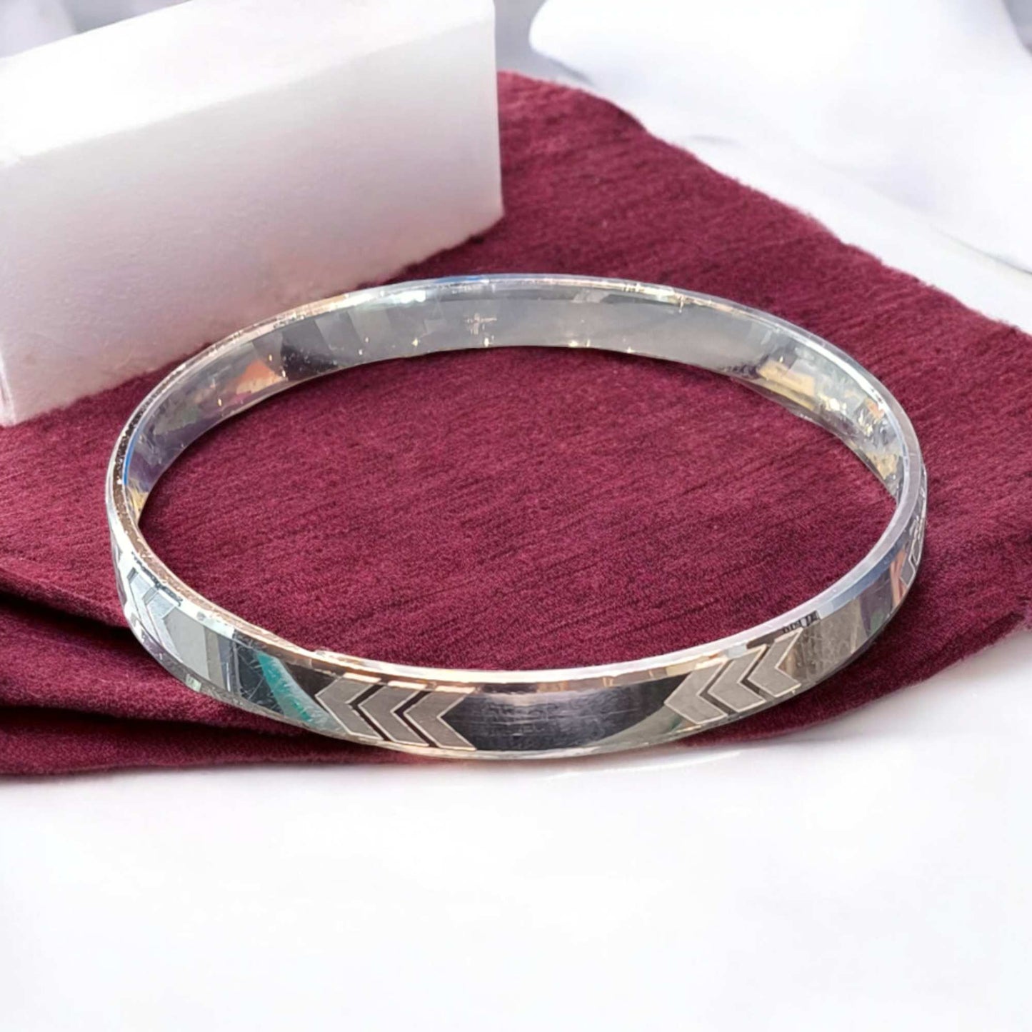 Silver kada for men