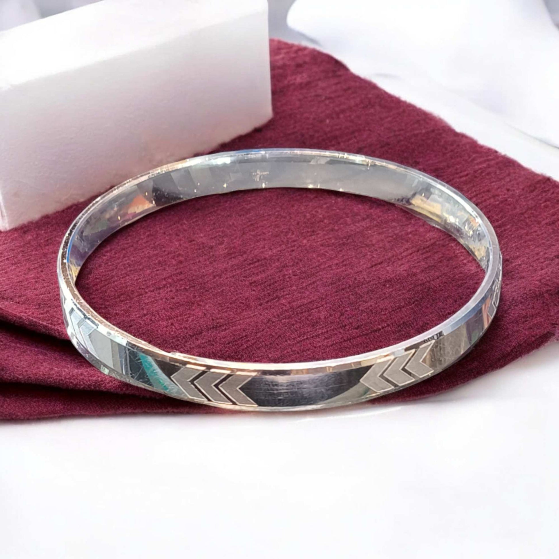 Silver kada for men