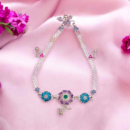 Silver payal latest design