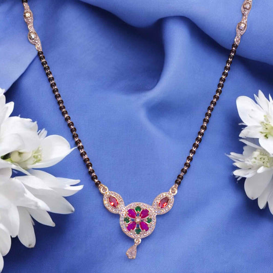 Silver mangalsutra latest design