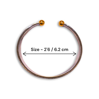 Gold plated silver bracelet