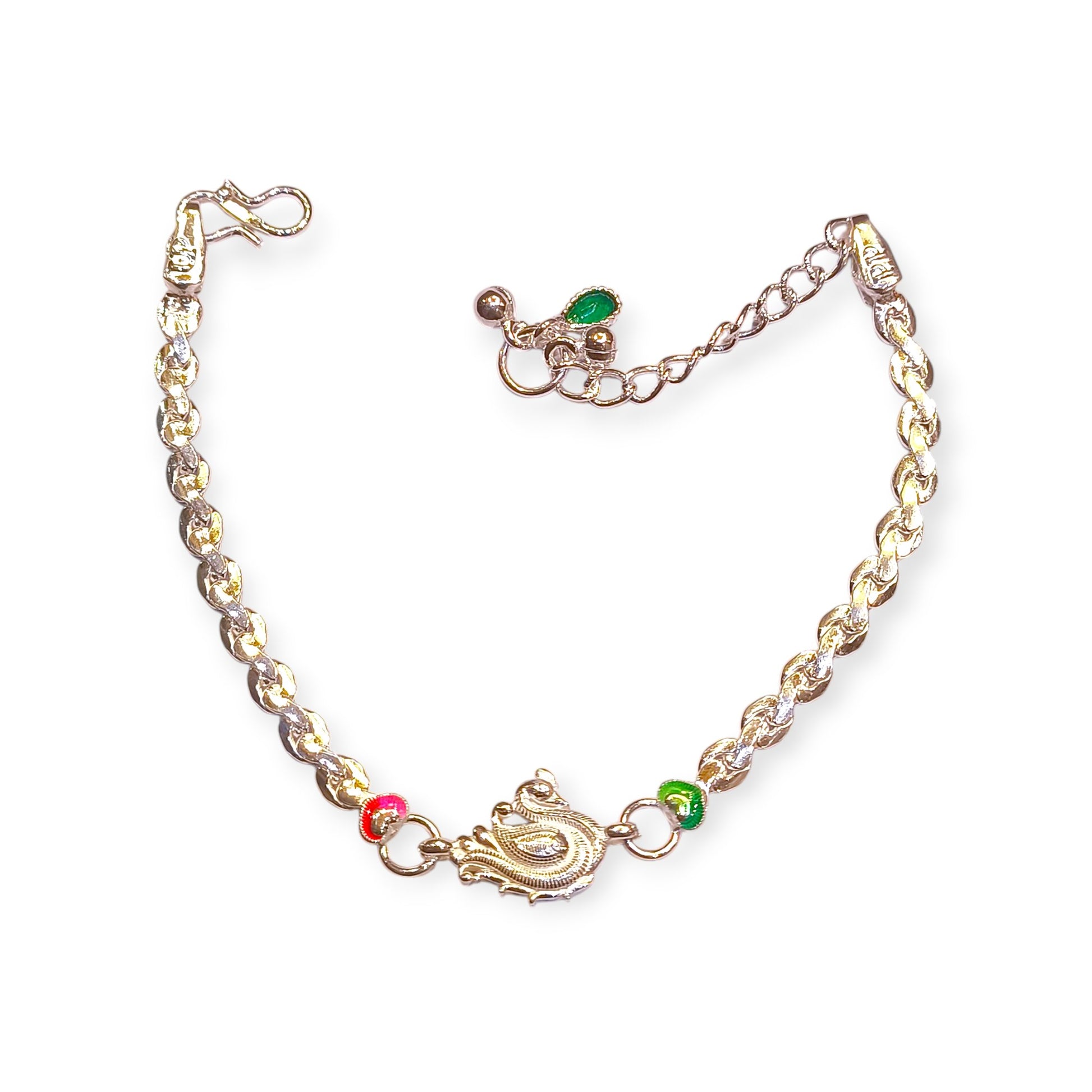Silver rakhi for girls