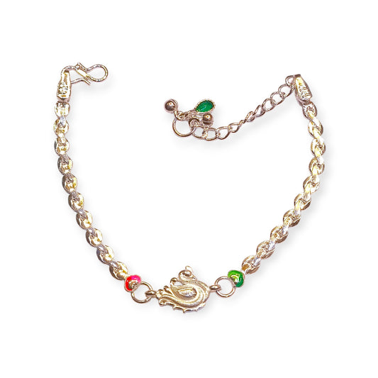 Silver rakhi for girls