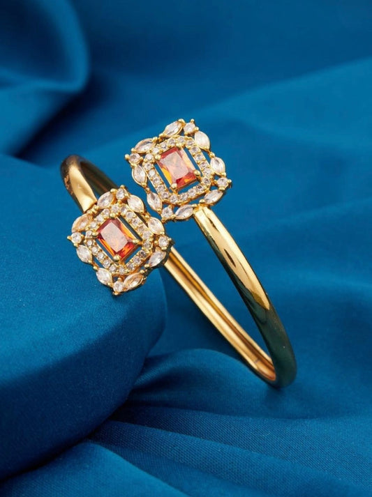Gold plated kada for girls