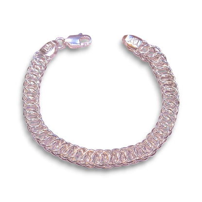 Silver bracelet for men