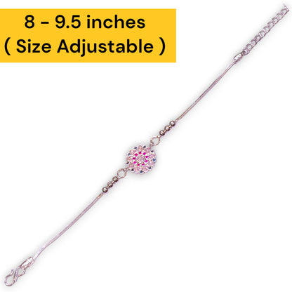 Silver rakhi for men