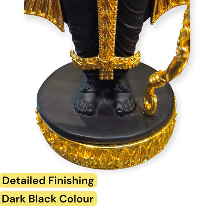 Gold plated Shri Ram idol 