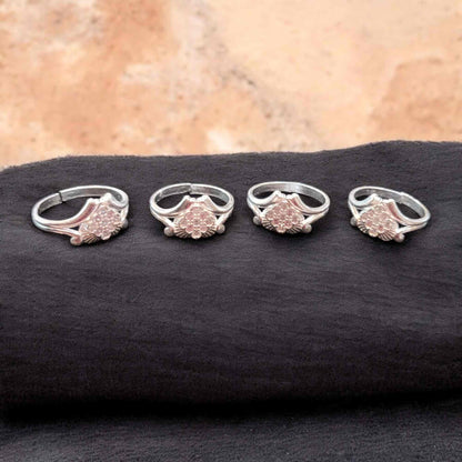 Silver Toe ring for daily use