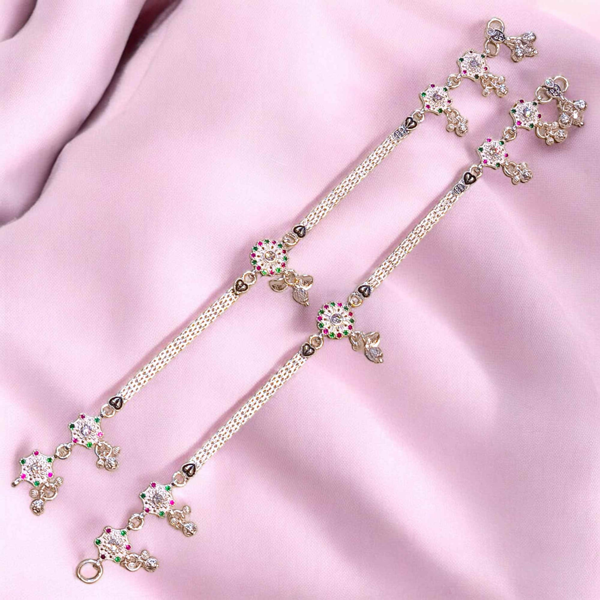 Silver payal under 6000