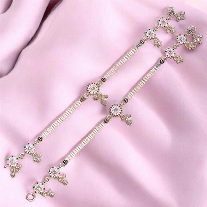 Silver payal under 6000