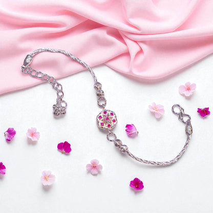 Silver rakhi for brother 