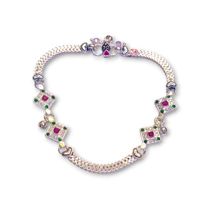Fancy silver payal - jauhari jewellers