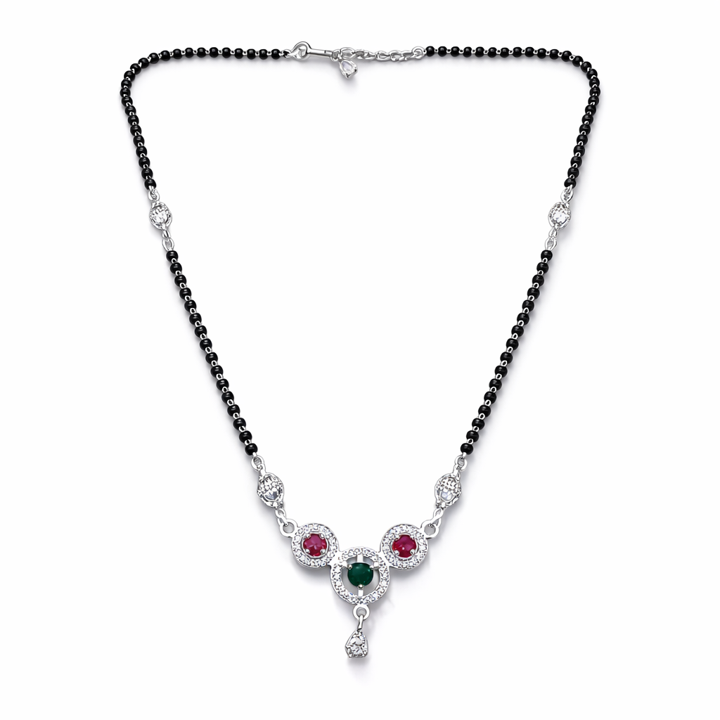 Silver Mangalsutra
