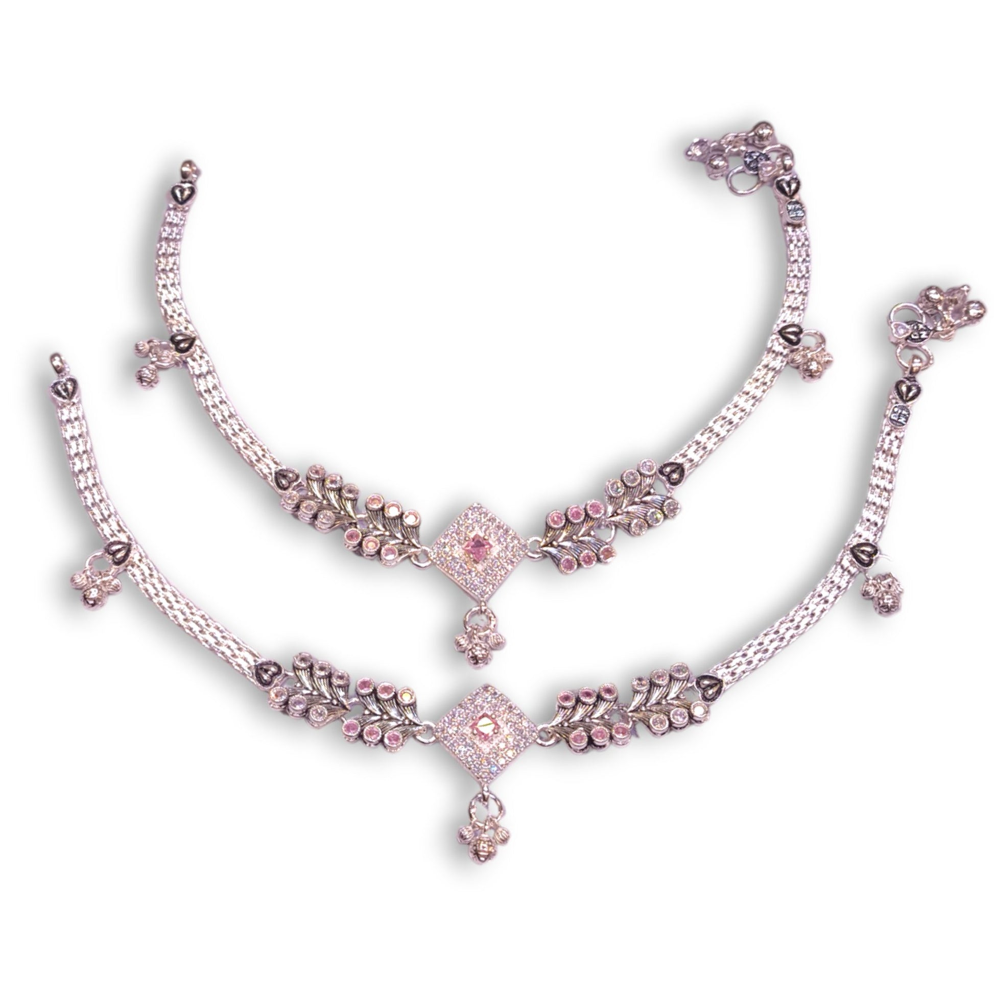 Silver payal for women - jauhari jewellers