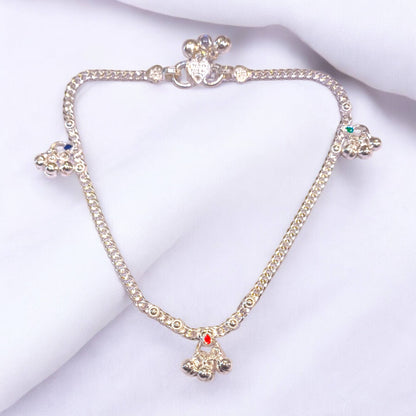 Silver payal for daily use