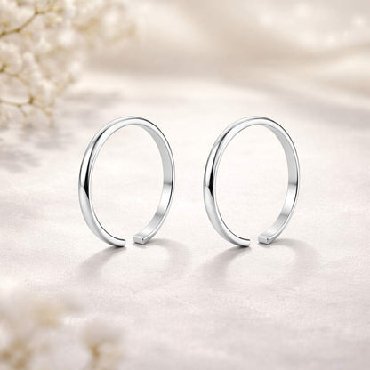 Silver thumb toering plain