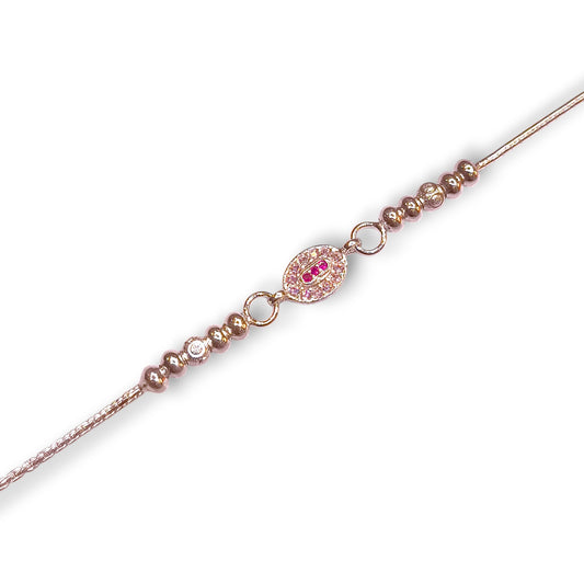 Silver rakhi latest design 