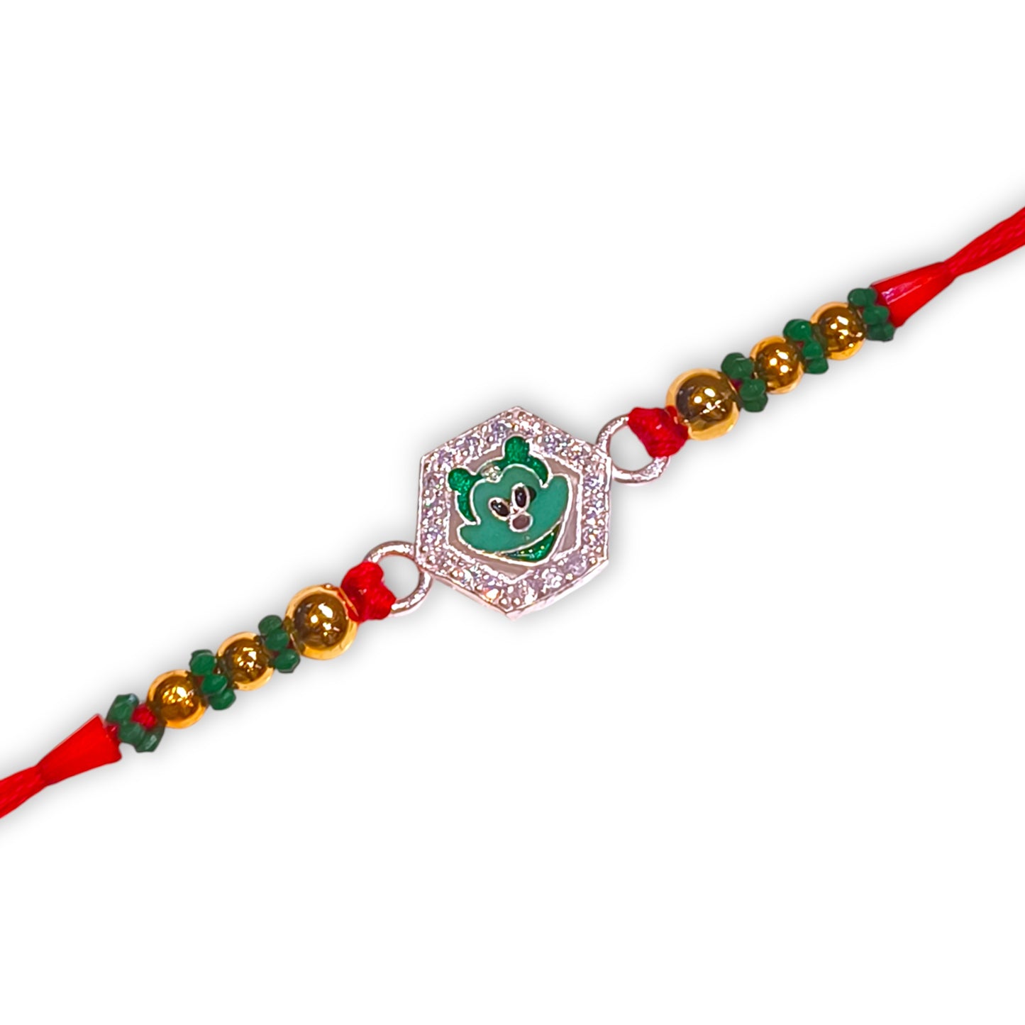 Silver Cartoon rakhi for kids