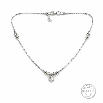 925 silver anklets for girls