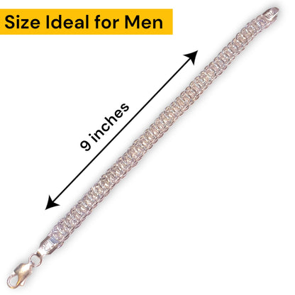Silver bracelet for men under ₹5000