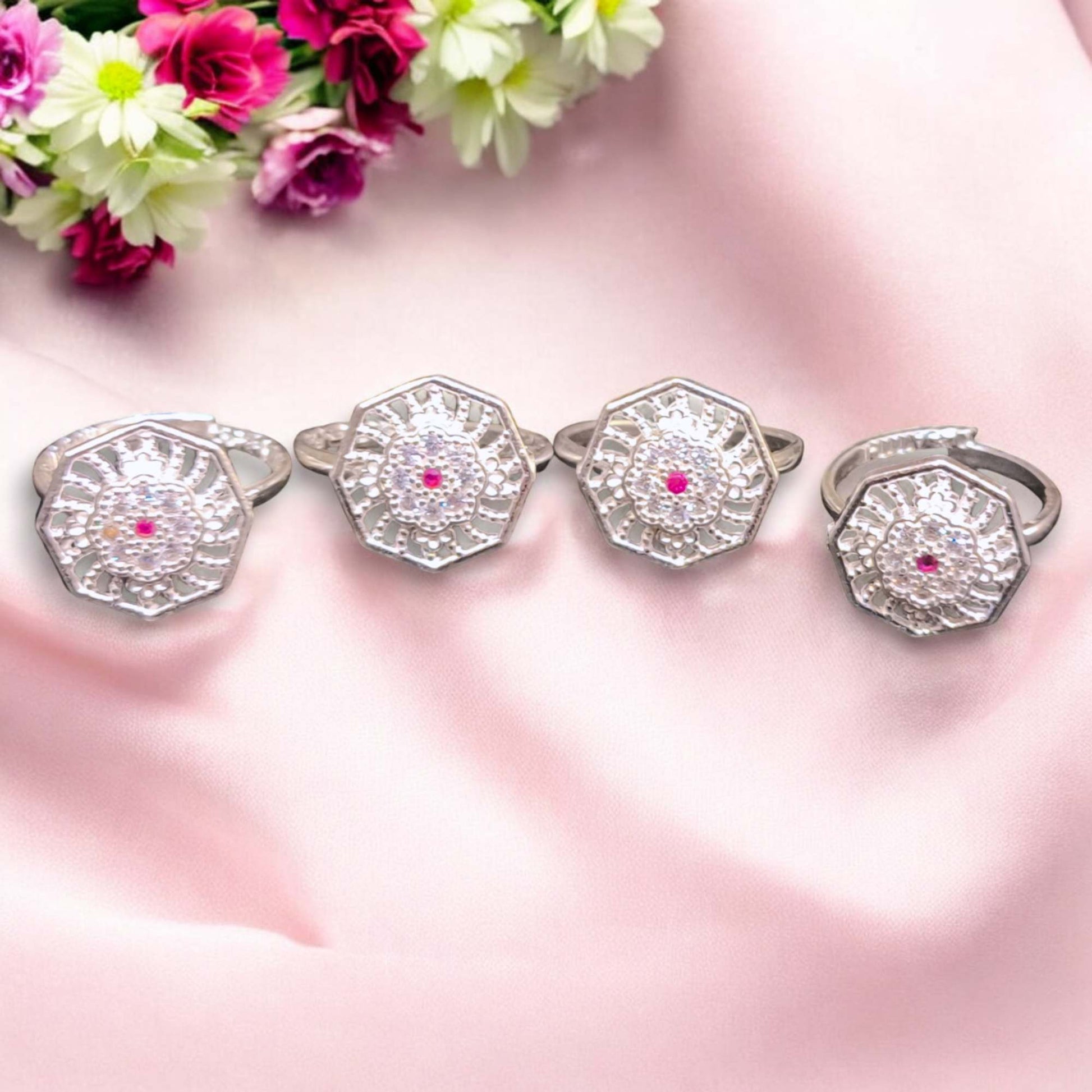Silver Toe rings for women 