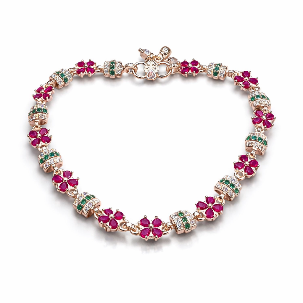 Premium Silver CZ Payal