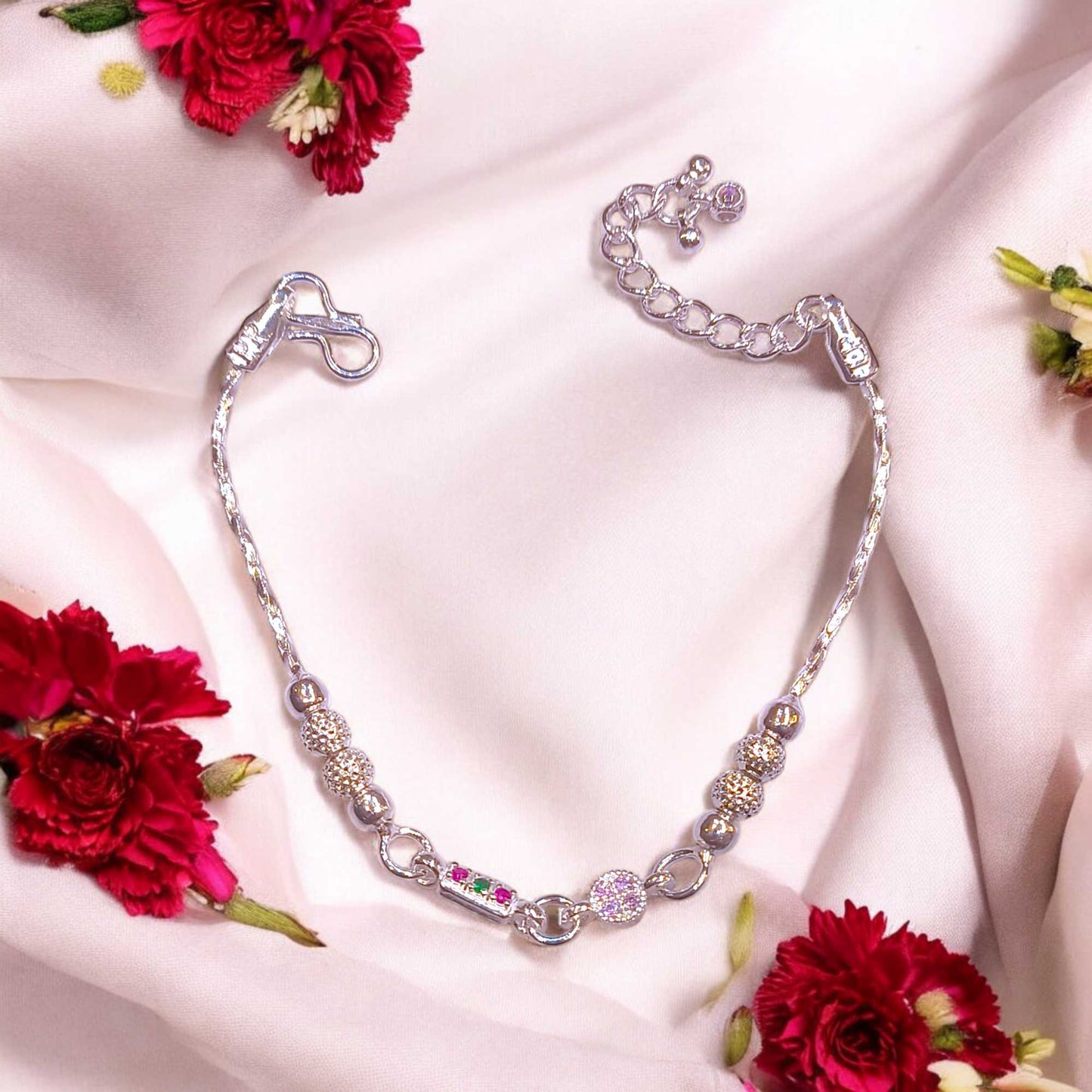 Silver rakhi for brother