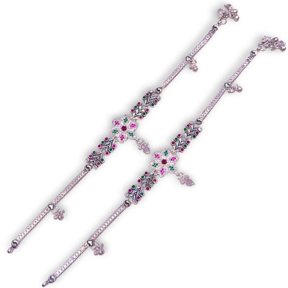 Silver payal under 6000