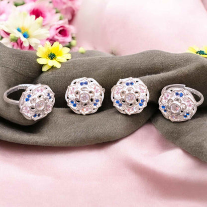 Silver Toe rings for women - jauhari jewellers