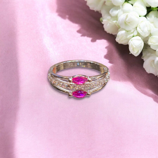 Sterling silver ring for girls 