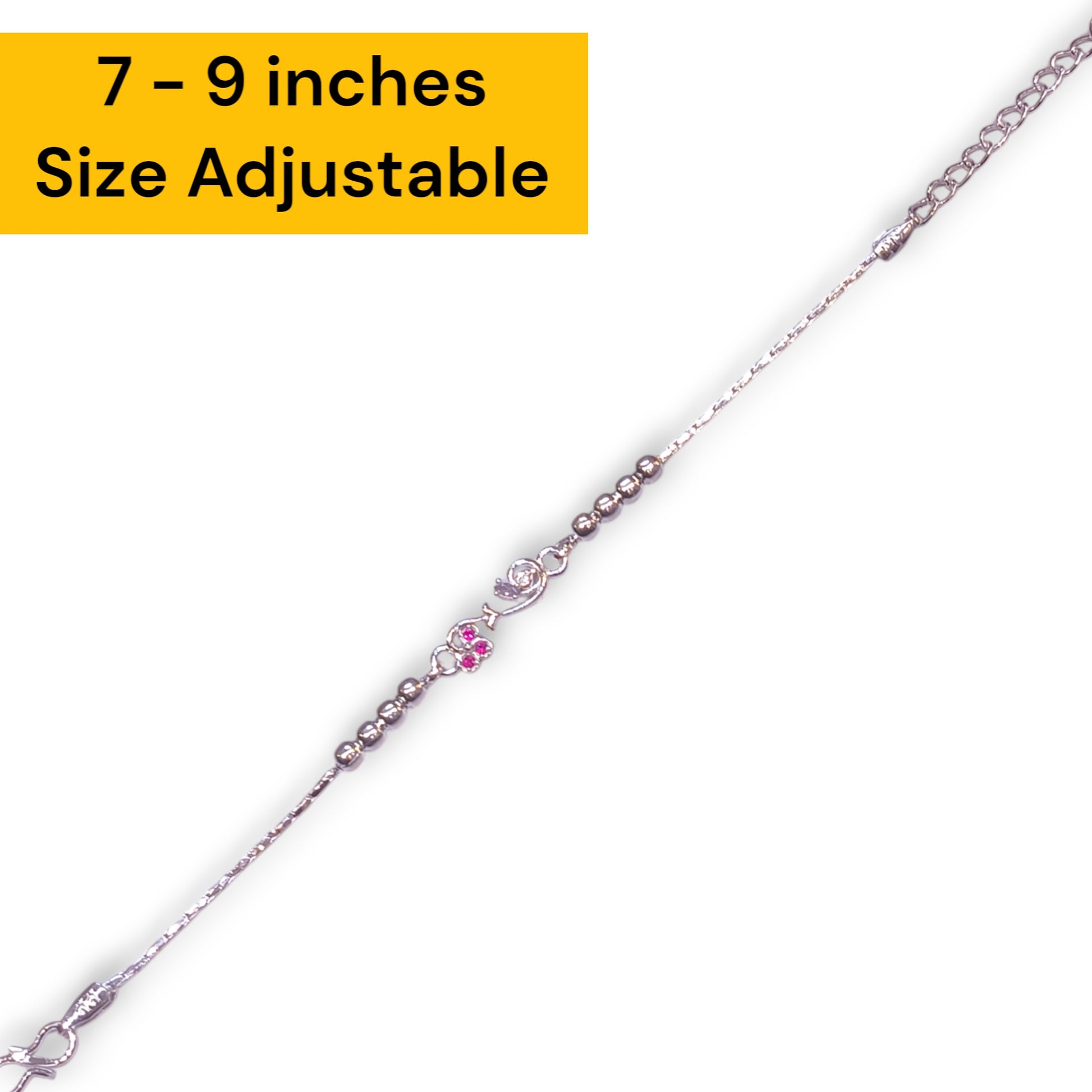 Silver rakhi for Raksha bandhan