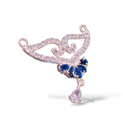 Silver mangalsutra pendant