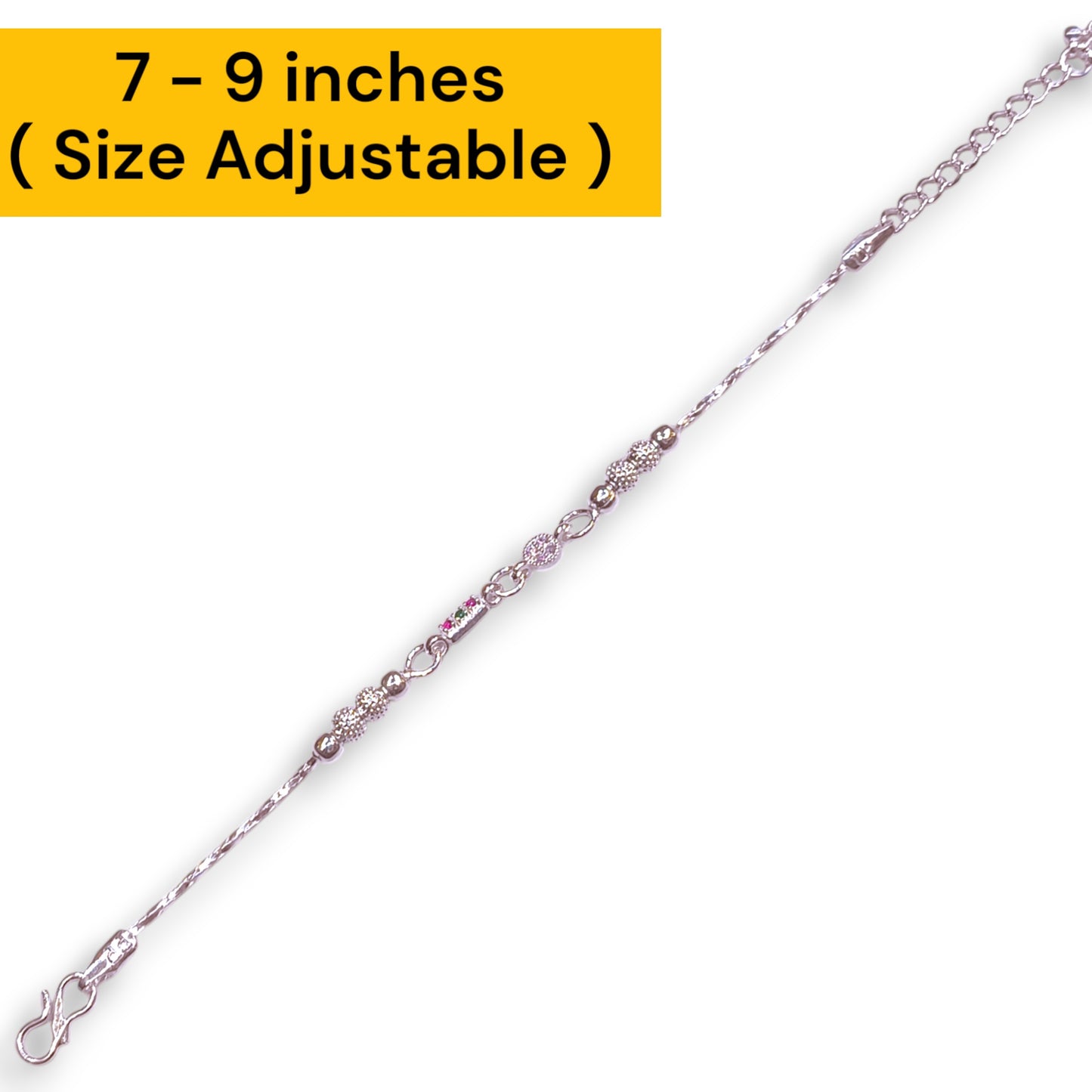 Silver rakhi for Raksha bandhan
