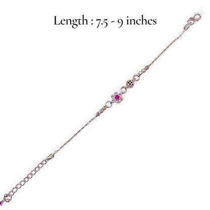 Silver rakhi by jauhari jewellers