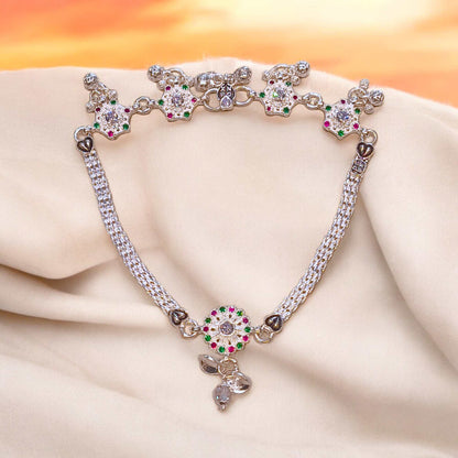 Silver payal for women under 6000