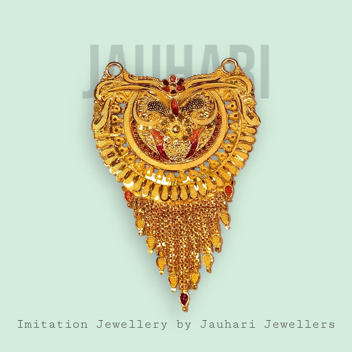 One Gram Gold Locket - Jauhari Jewellers