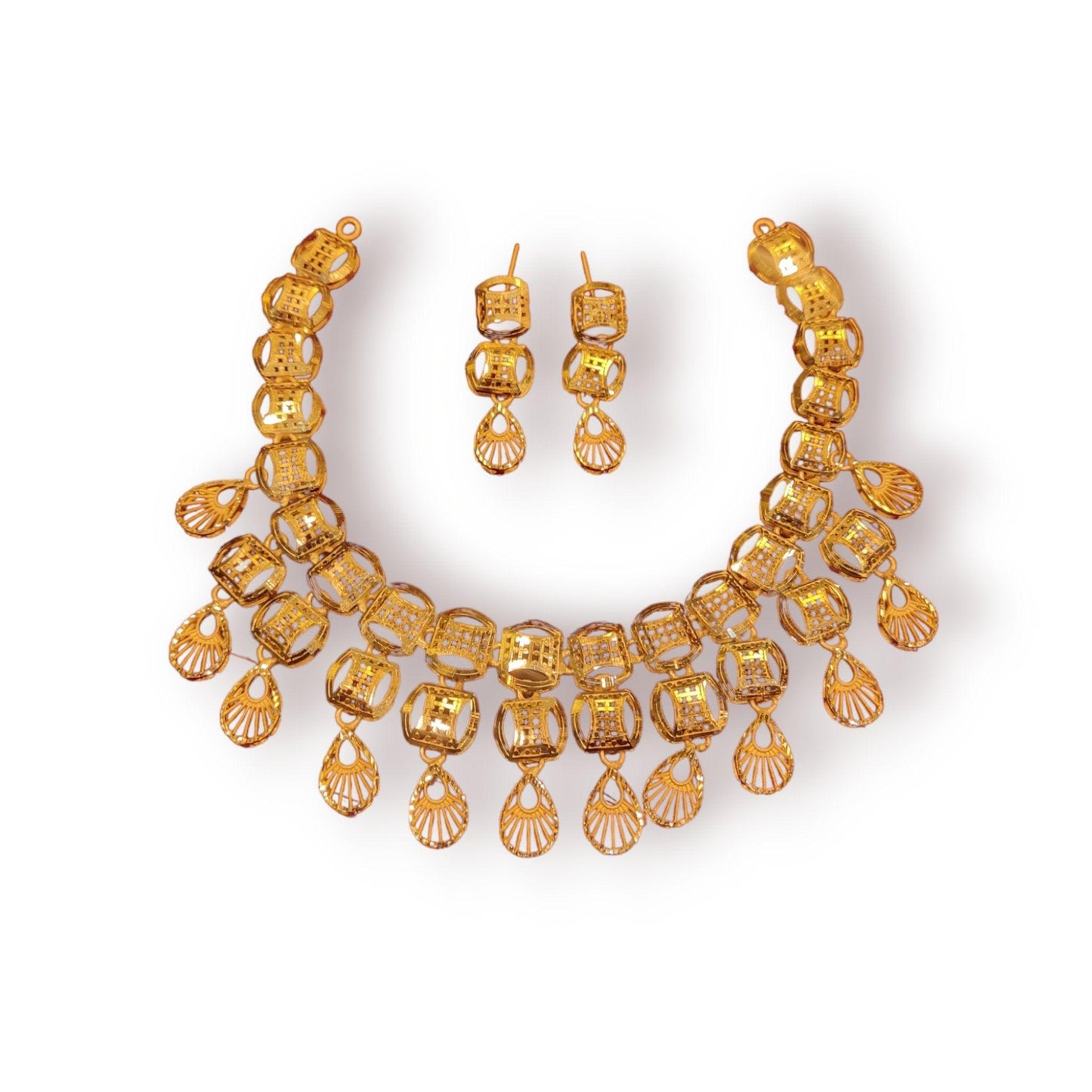 One Gram Gold Necklace Set - Jauhari Jewellers