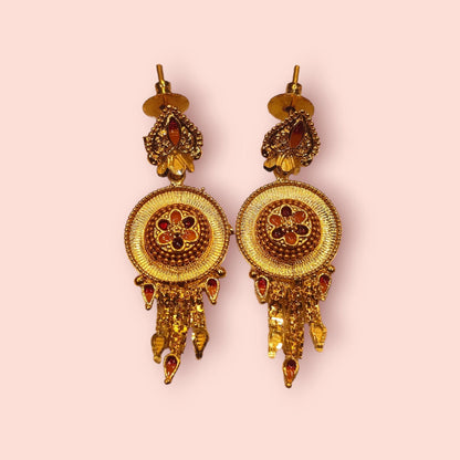 One Gram Gold Necklace Set - Jauhari Jewellers
