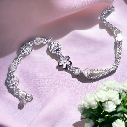 Silver Bracelet for Women - Jauhari Jewellers