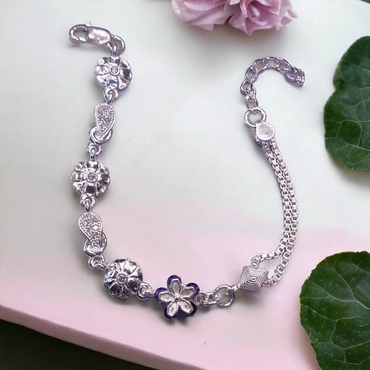 Silver Bracelet for Women - Jauhari Jewellers