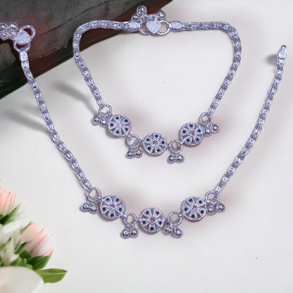 Silver Payal - Jauhari Jewellers