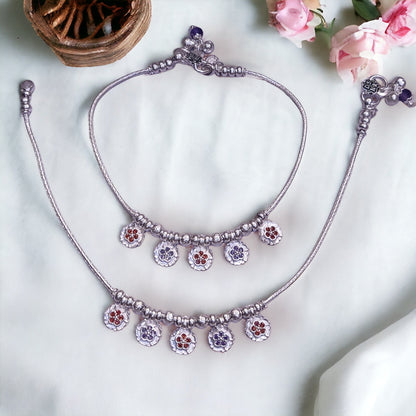 Silver Payal For Women - Jauhari Jewellers